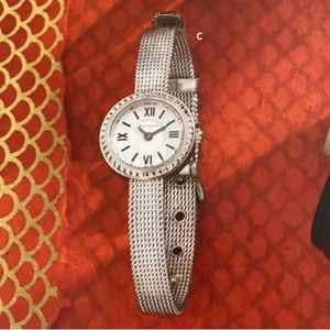 Silpada Always Elegant Mesh Band Watch T3138
